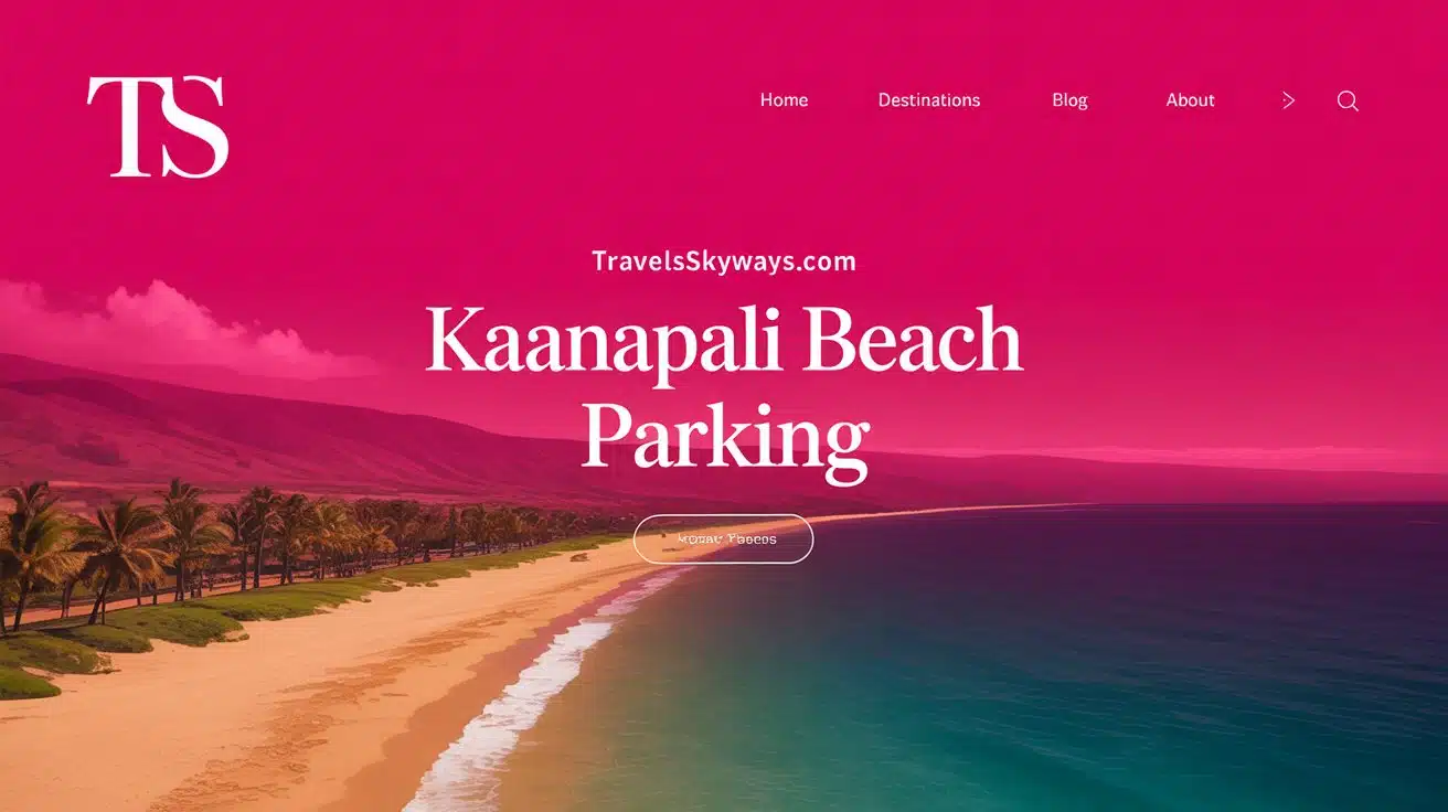 kaanapali beach parking