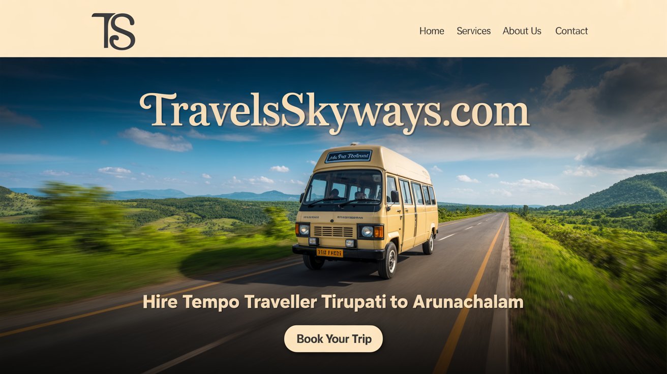 Hire Tempo Traveler Tirupati to Arunachalam