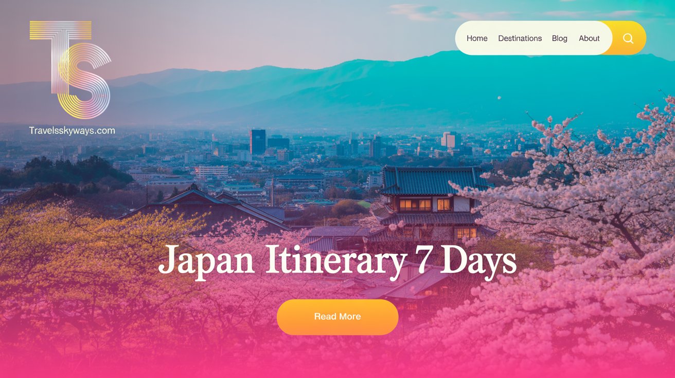 Japan Itinerary 7 Days