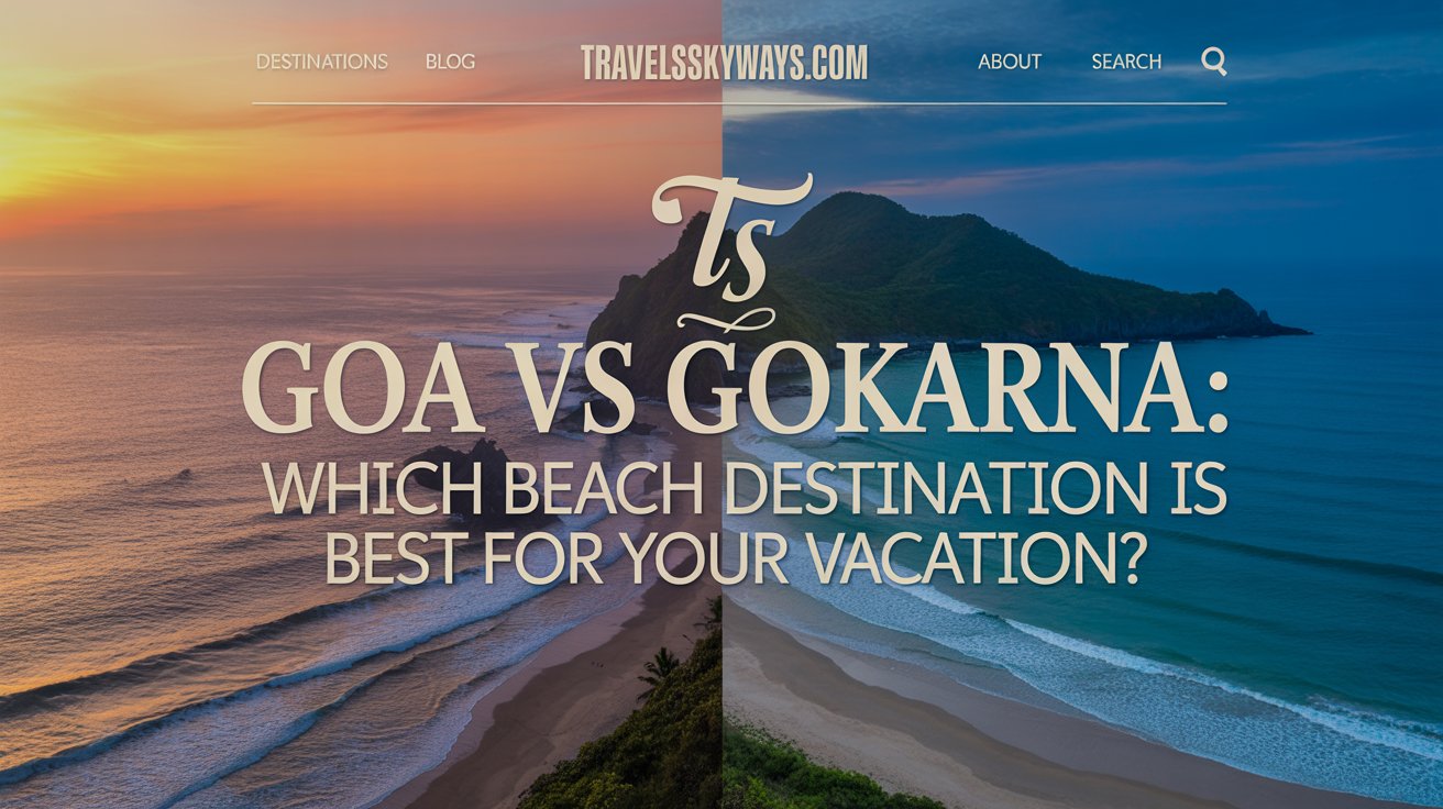 Goa vs Gokarna: Which Beach Destination is Best for Your Vacation?