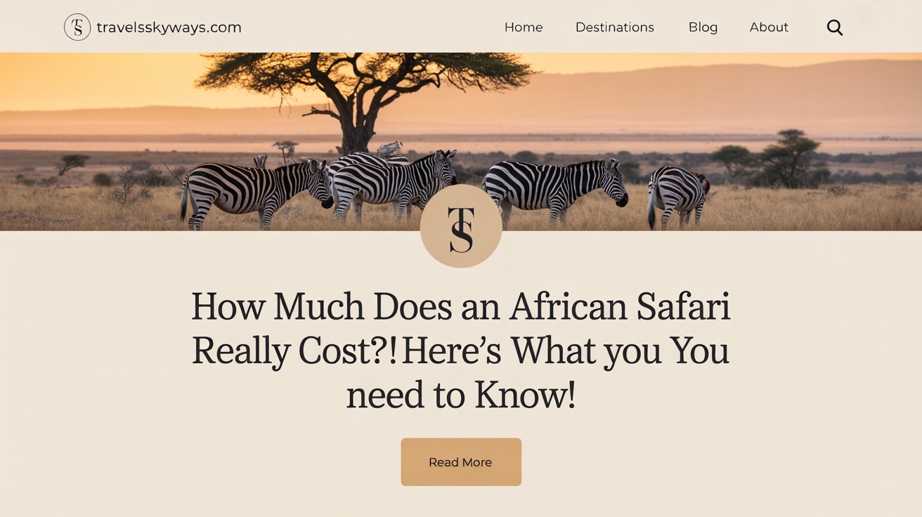 How Much Does an African Safari Really Cost? Here’s What You Need to Know!