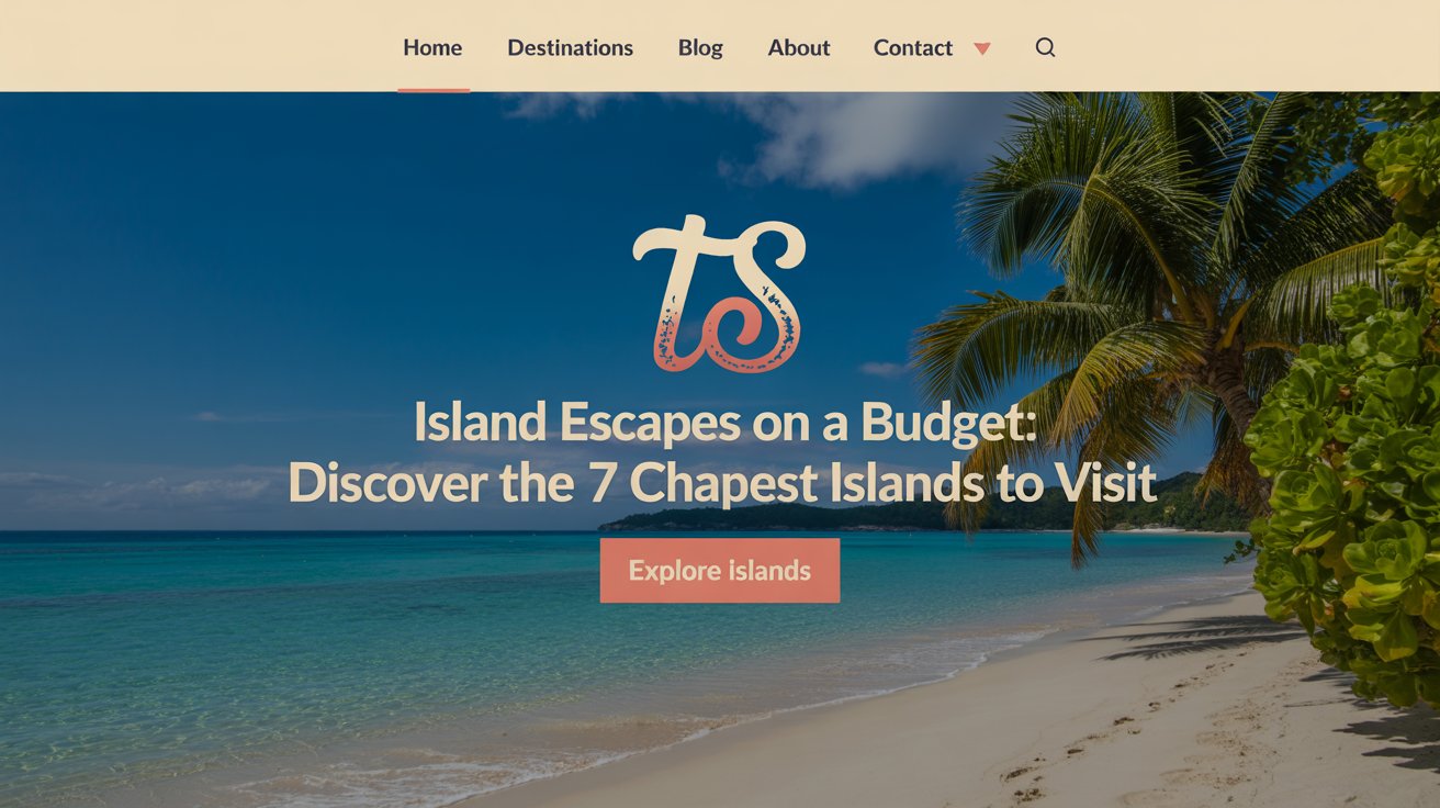 Island Escapes on a Budget: Discover the 7 Cheapest Islands to Visit