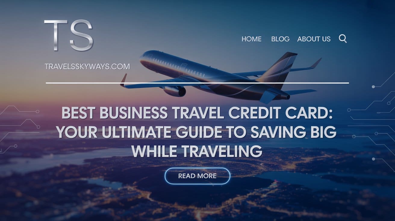 Best Business Travel Credit Card: Your Ultimate Guide to Saving Big While Traveling