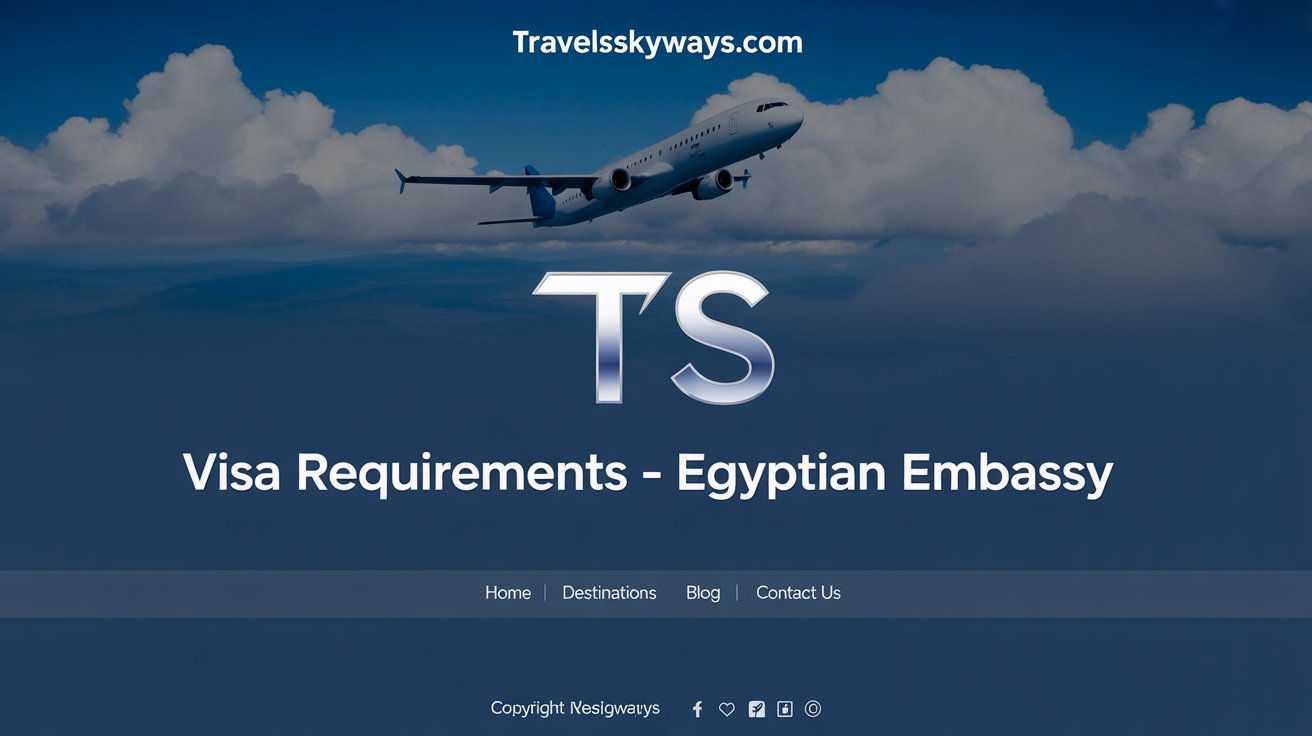 Visa Requirements - Egyptian Embassy