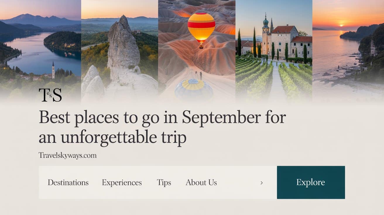 Best Places to Go in September for an Unforgettable Trip