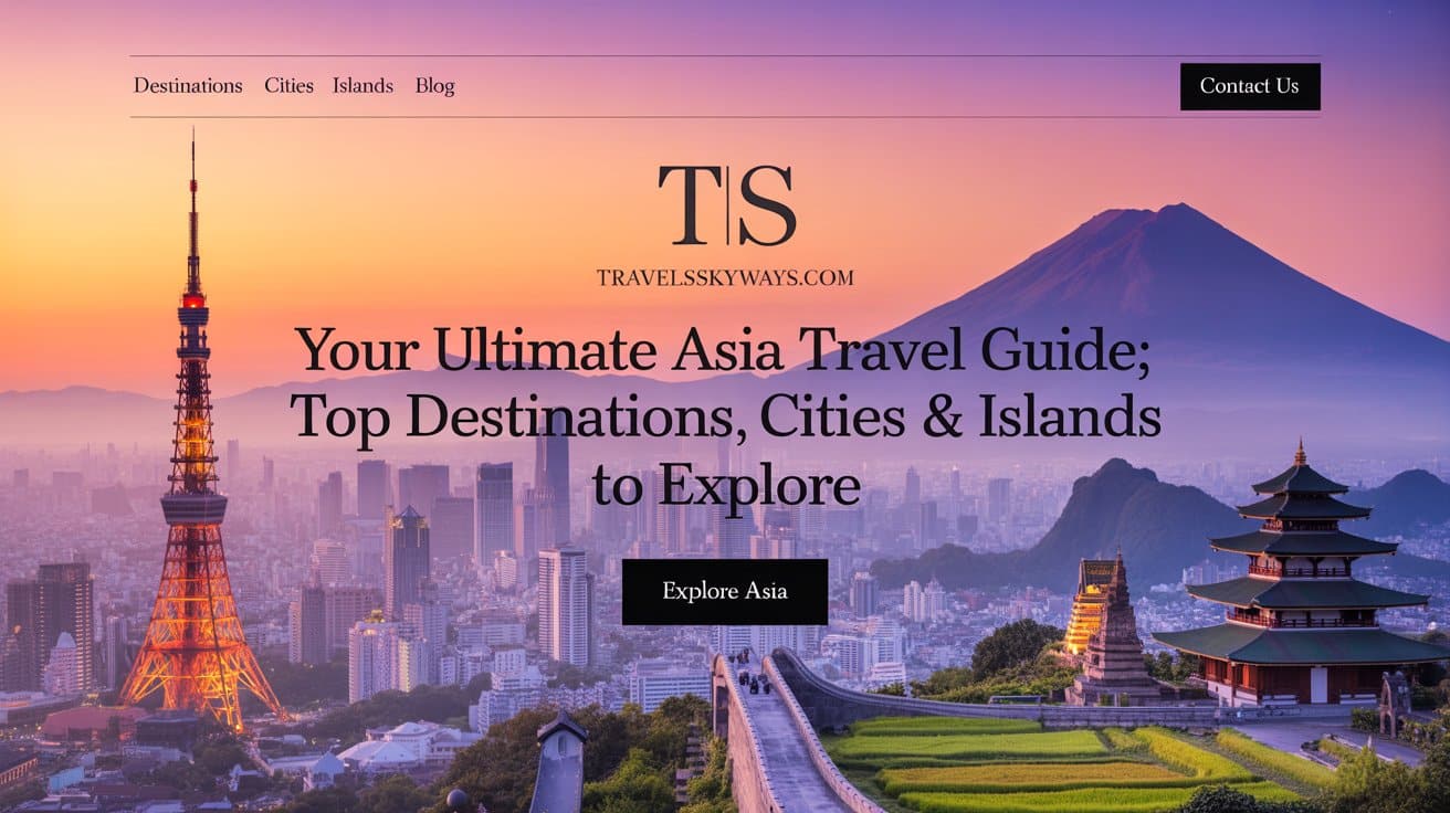 Your Ultimate Asia Travel Guide: Top Destinations, Cities & Islands to Explore