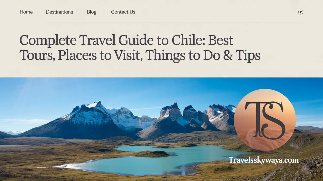 Complete Travel Guide to Chile: Best Tours, Places to Visit, Things to Do & Tips