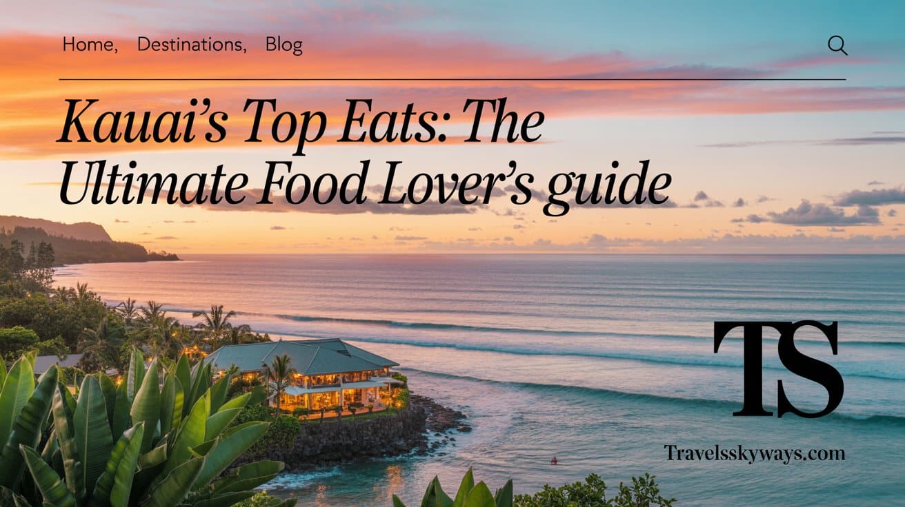 Kauai’s Top Eats: The Ultimate Food Lover’s Guide