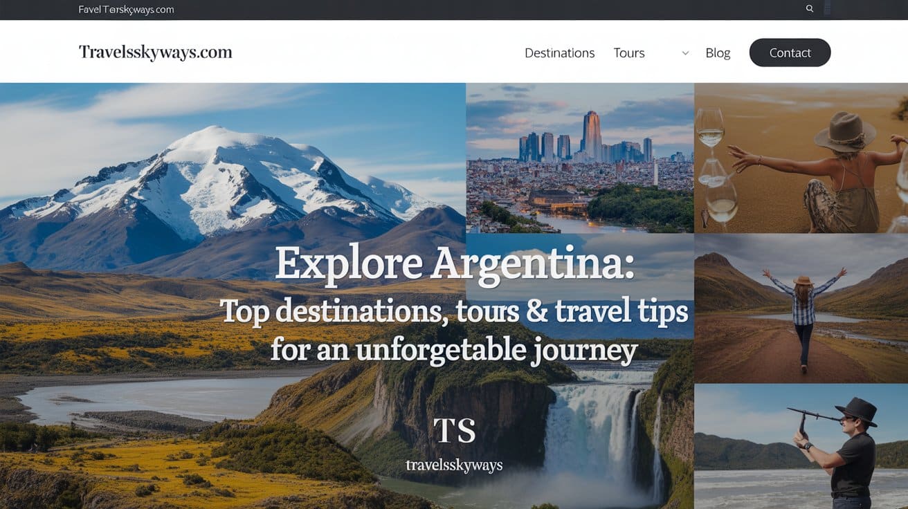 Explore Argentina: Top Destinations, Tours & Travel Tips for an Unforgettable Journey