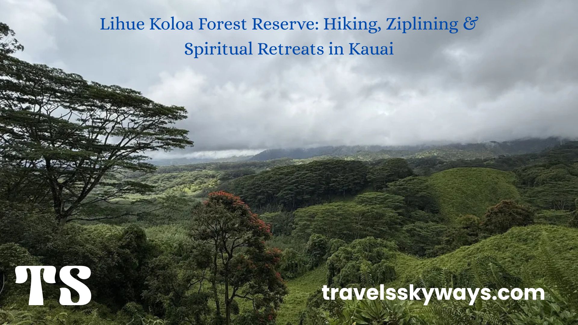 Lihue Koloa Forest Reserve: Hiking, Ziplining & Spiritual Retreats in Kauai